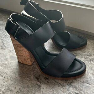 Vince Black Sandles | Size 9